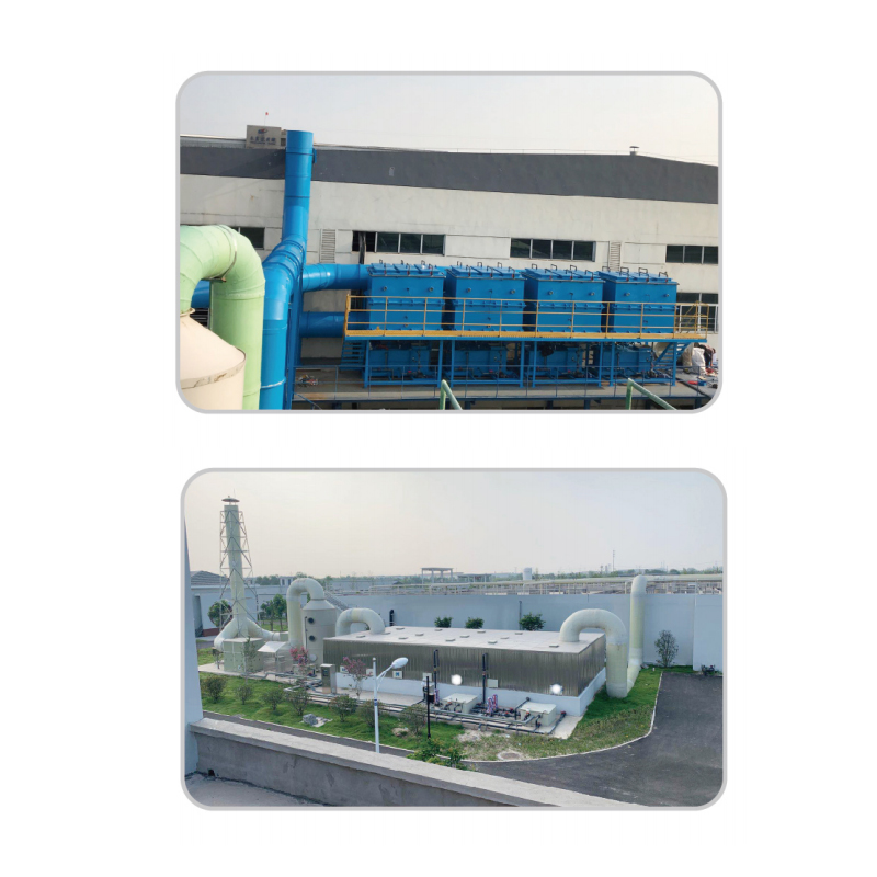 Oprema za dezodoriranje biološkom filtracijom kapanjem