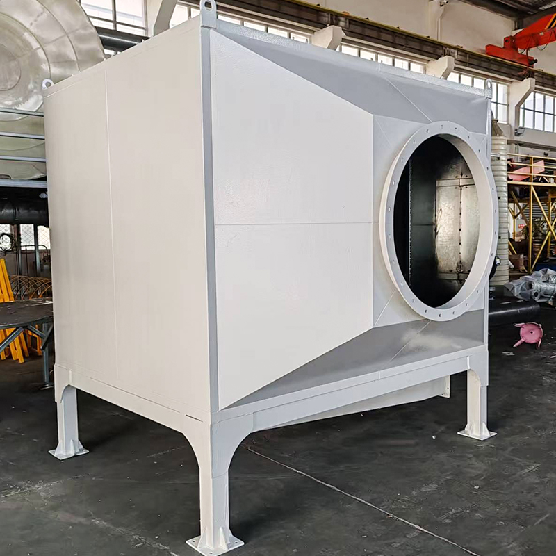 Adsorpcijska kutija s aktivnim ugljenom od ugljičnog čelika s gornjim i donjim bočnim punjenjem